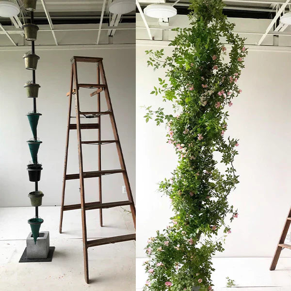 The Mechanics for Trendy Vertical Floral Designs