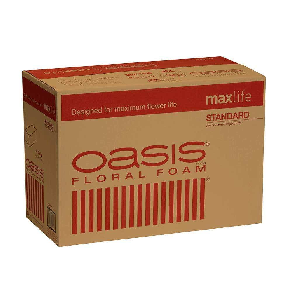9x4x3 Standard Floral Foam Maxlife, 48