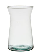 7.75 Lisbon Clear Glass Vases, 12-Case