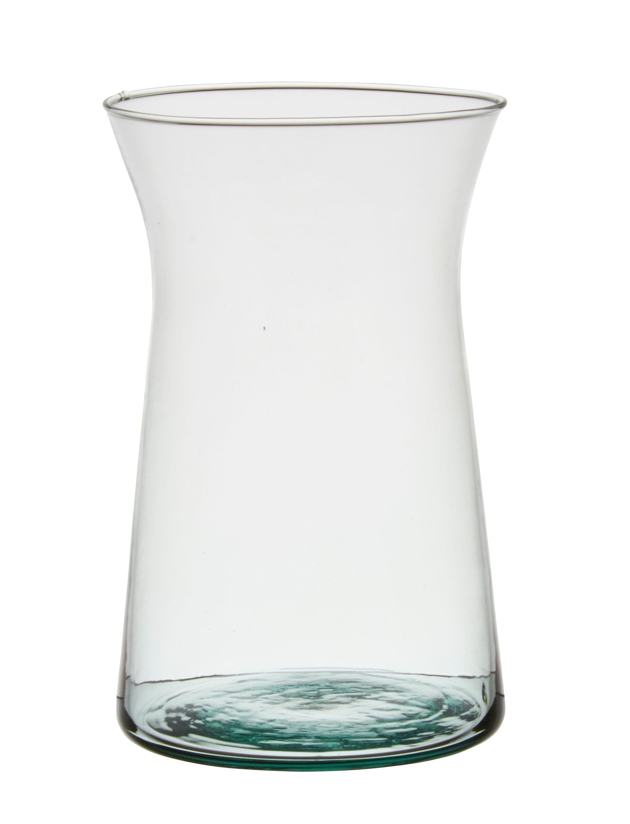 7.75 Lisbon Clear Glass Vases, 12-Case