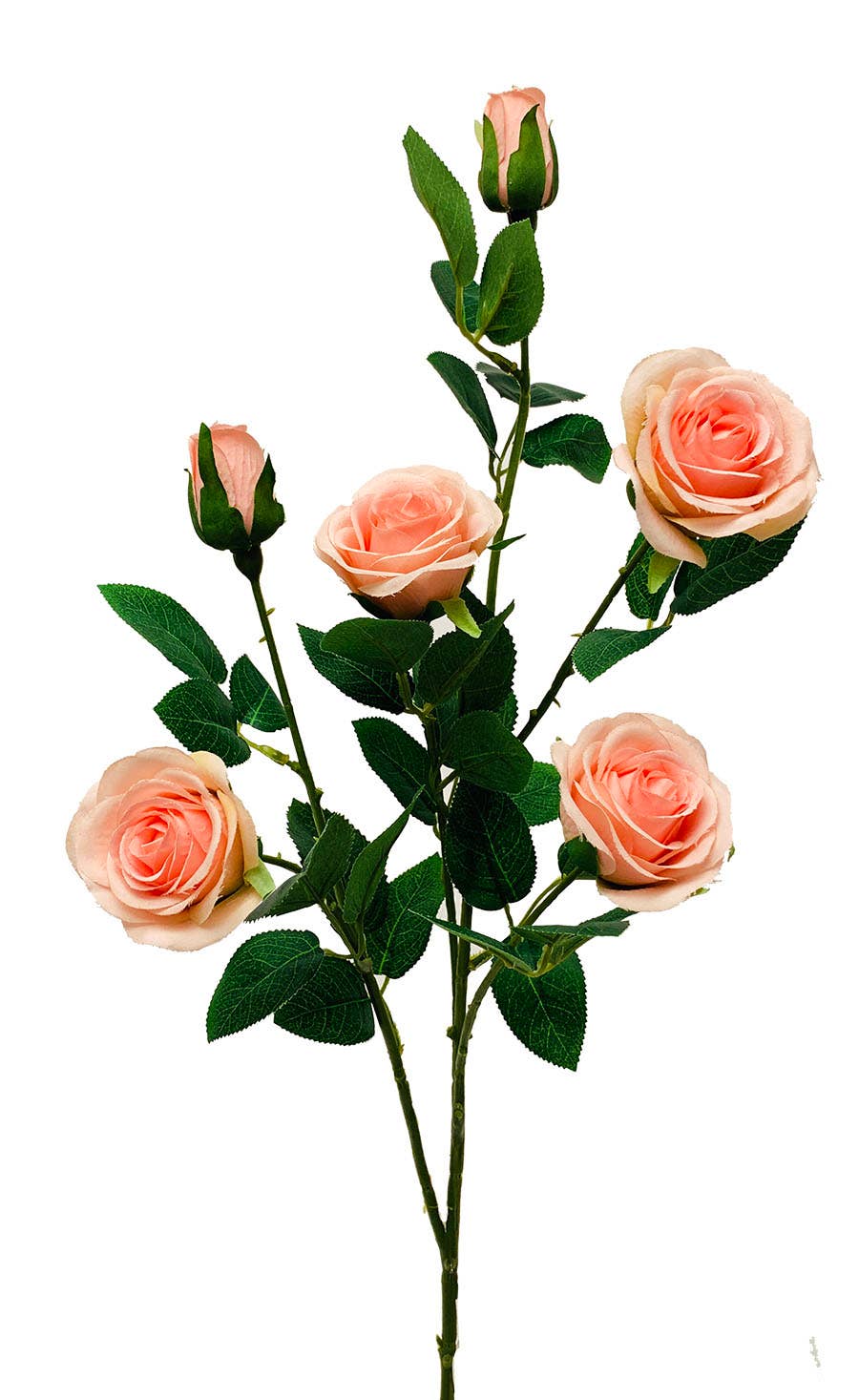 29 Pink Rose Garden Spray