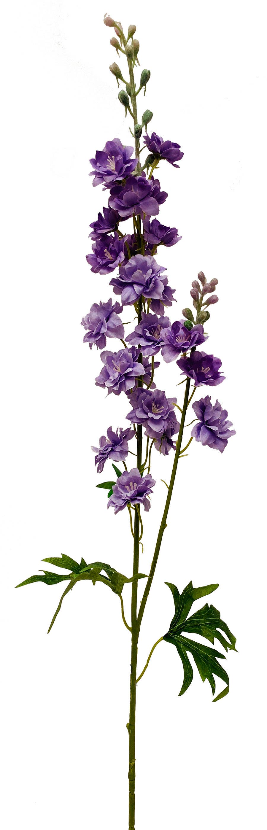 33.5 Purple Larkspur Garden Stem