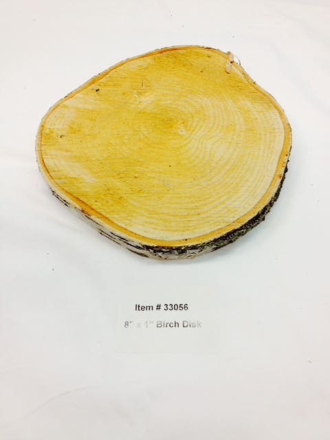 8 x 1 Birch Disk