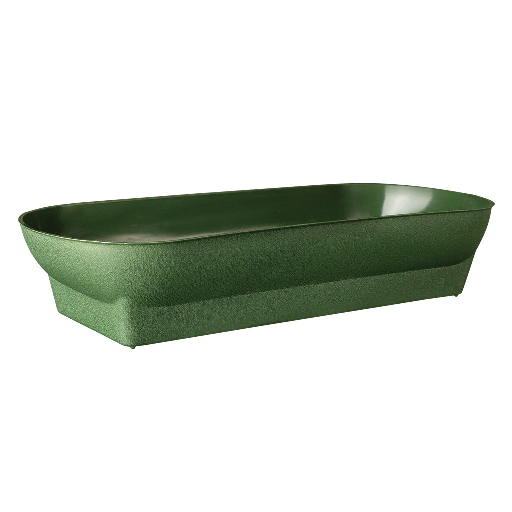 10.5 Green Double Design Bowls, 12-Pack