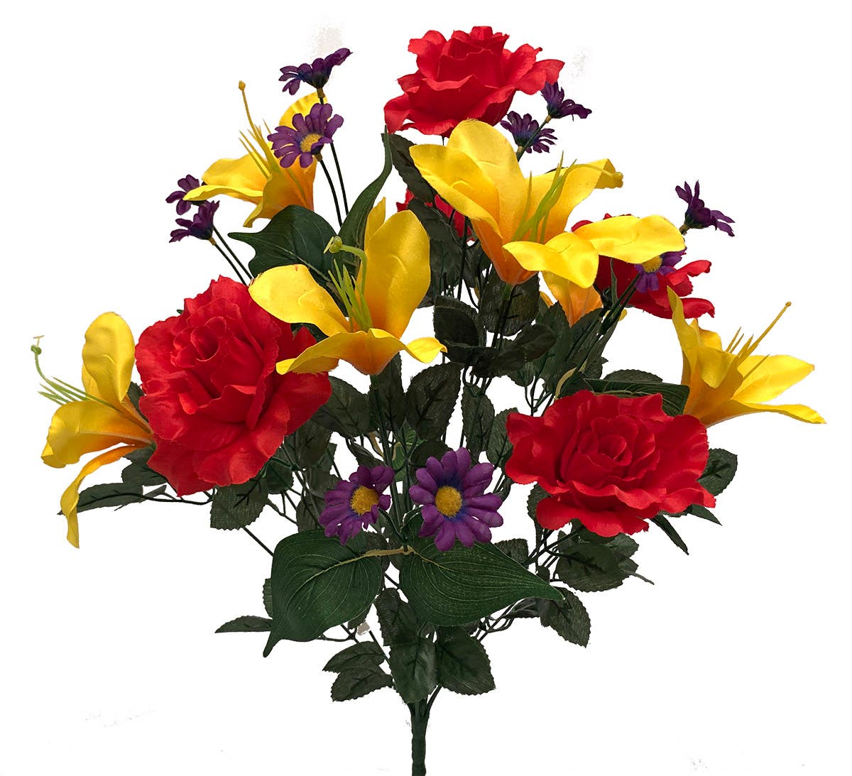 21 Bright Rose Lily Daisy Bush