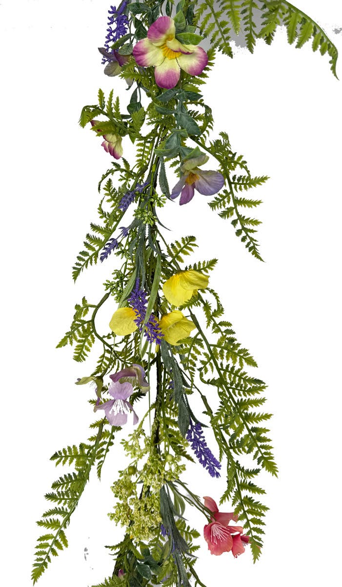 Charming Cottage Garland 6'