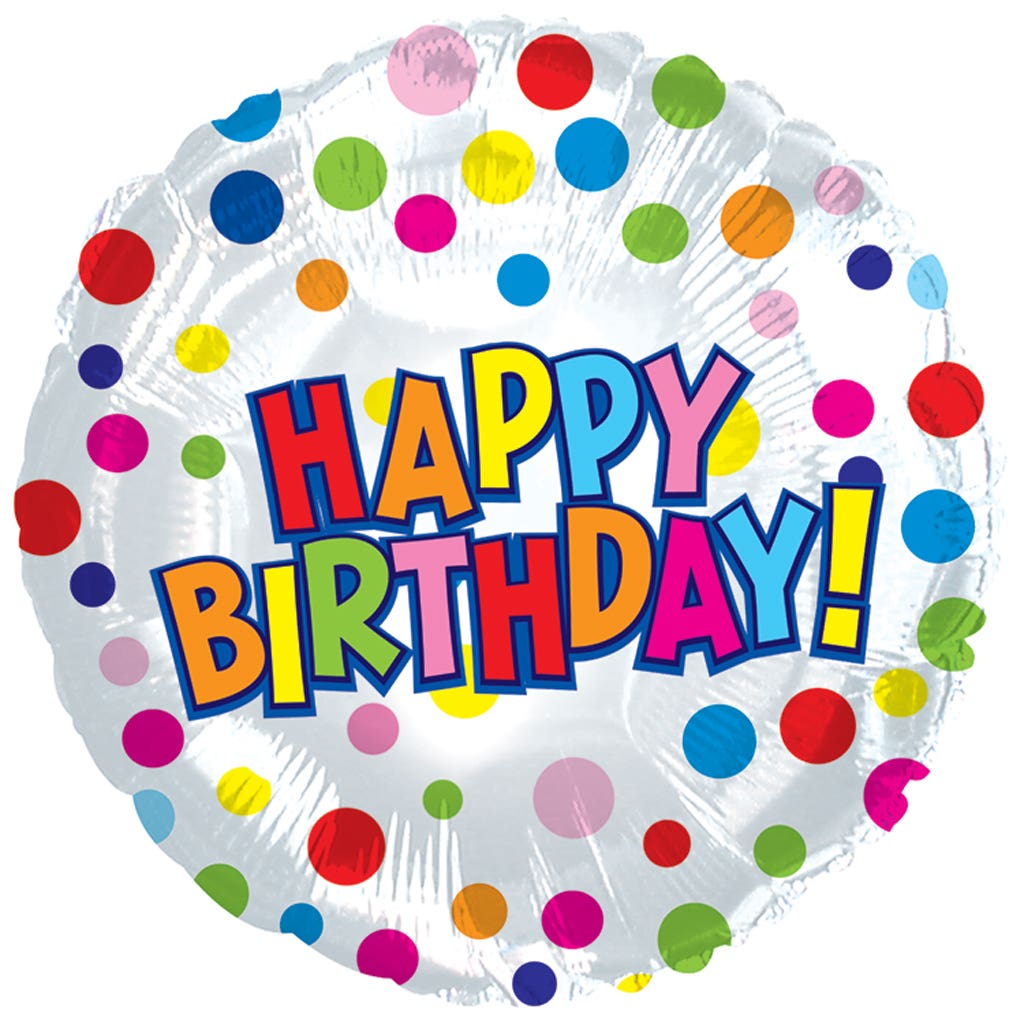 17 Birthday Treat Balloons, 5-Pack