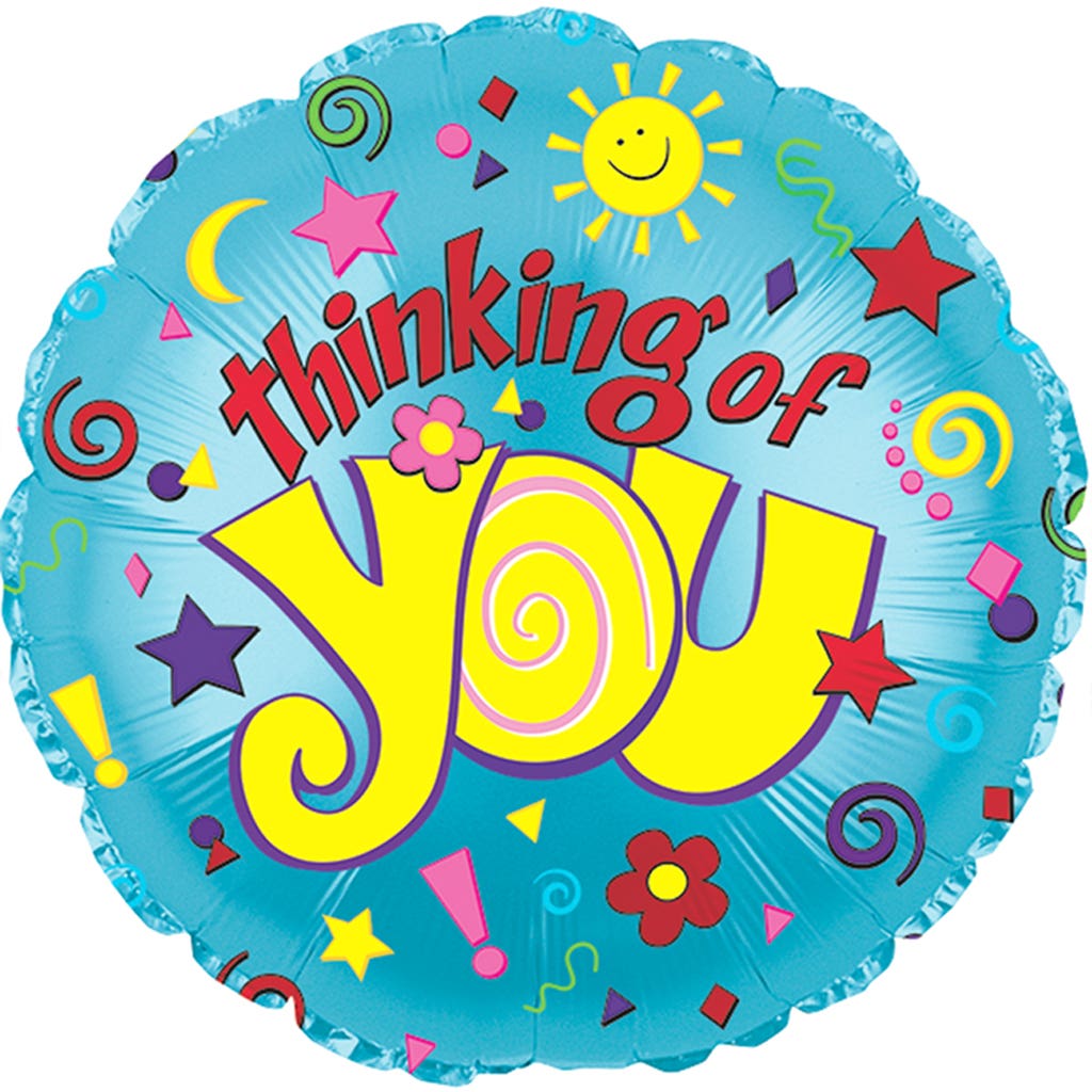 17 Thinking Of You Balloons, 5-Pack