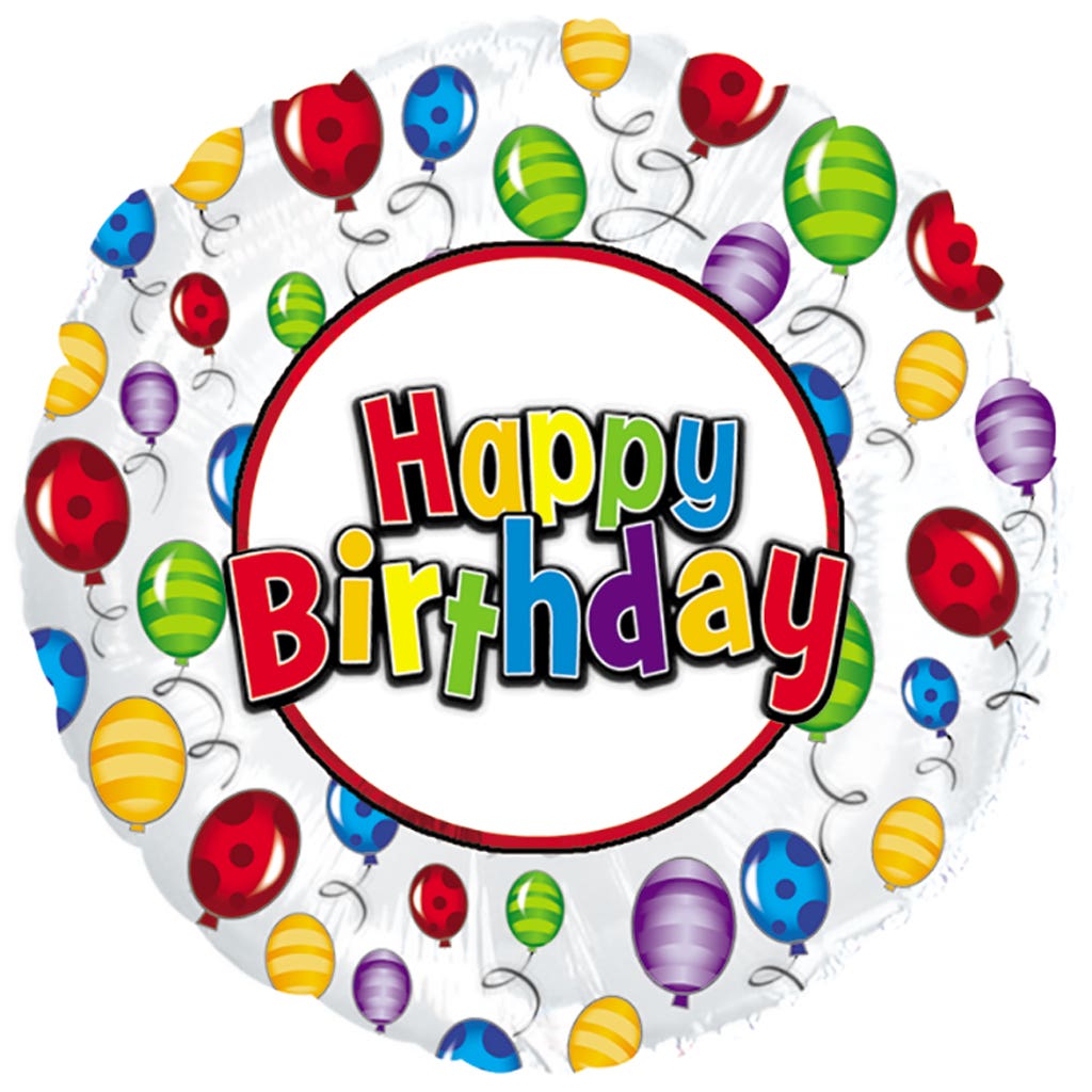 17 Birthday Release Balloons, 5-Pack
