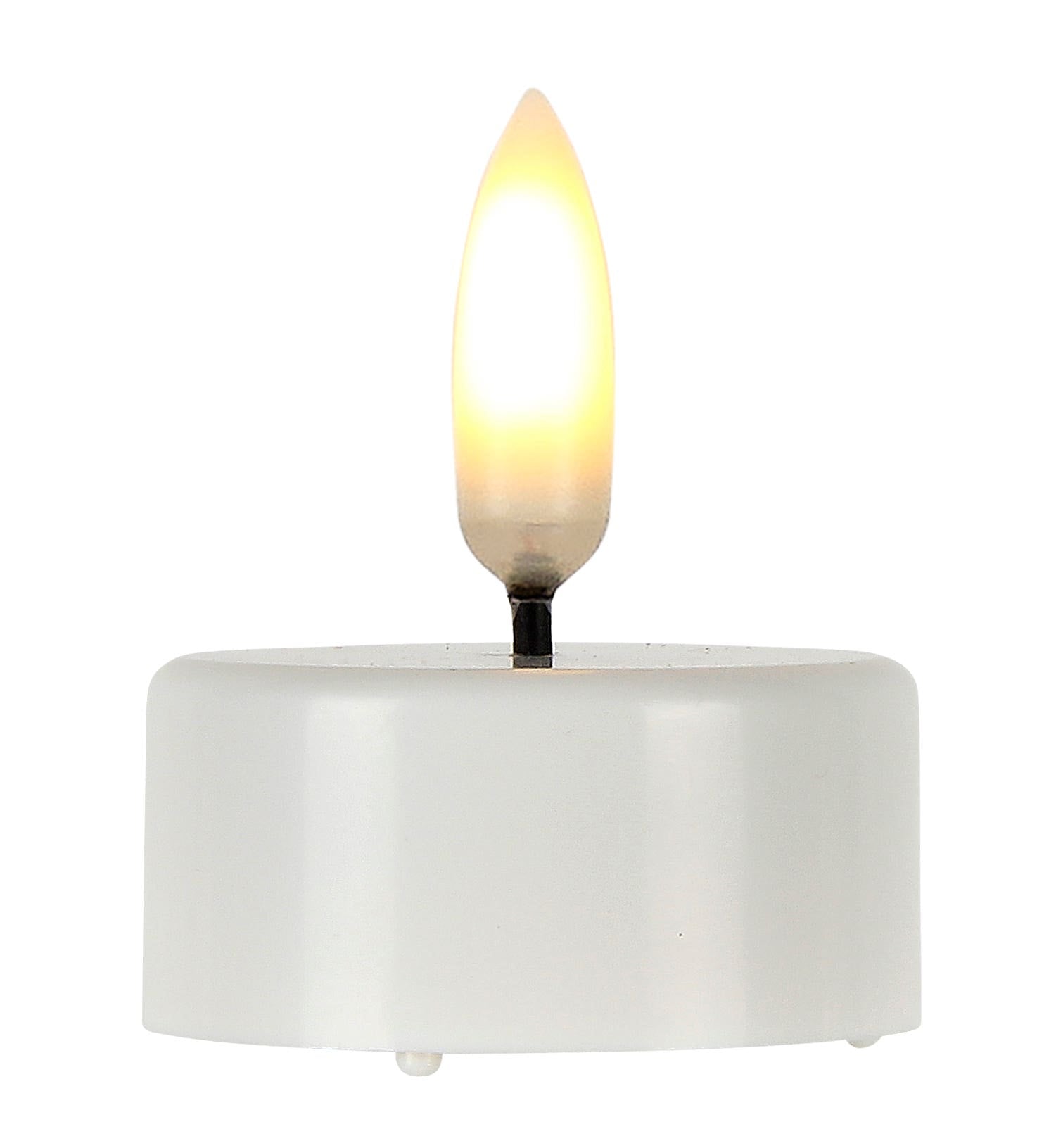 White LED Tealight Candles, 4-Box