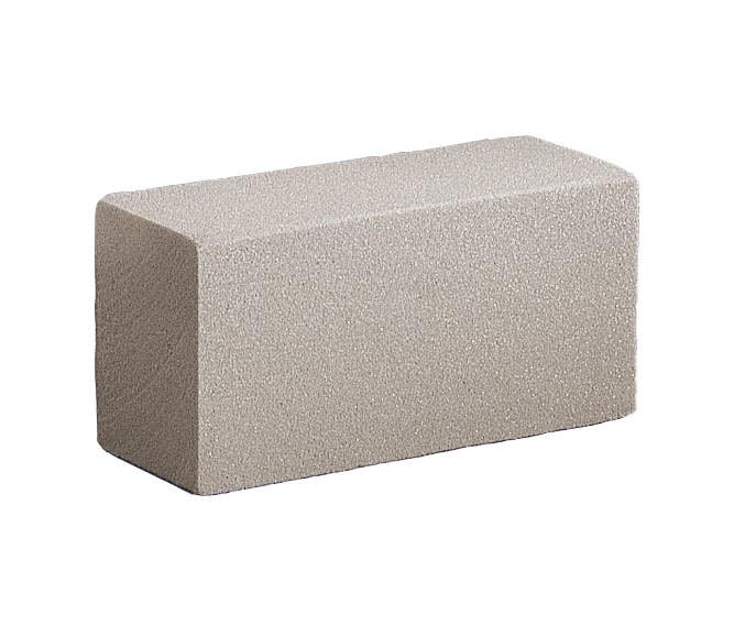 3 x 4 x 8 Brown Dry Foam Brick, 20-Case