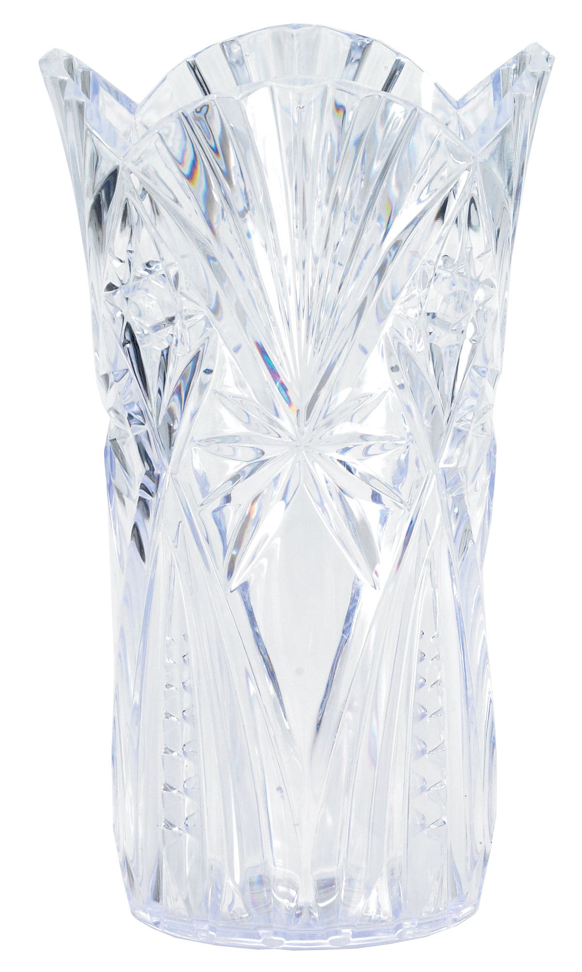 5.5 x 9.75 Her Majesty Plastic Vase