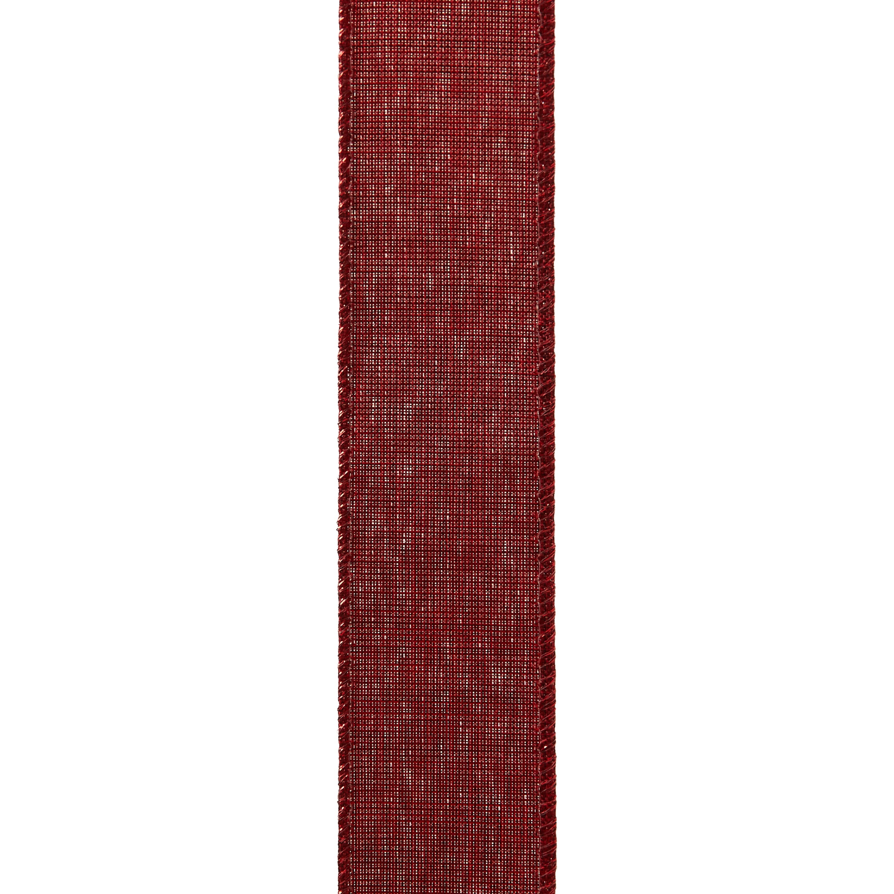 #9 50-Yards Red Horton Wired Ribbon