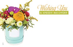 2.25 x 3.5 Speedy Recovery Blooms Cards