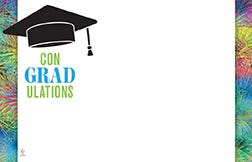 2.25 x 3.5 Congratulations Grad Cards