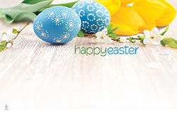 2.25 x 3.5 Easter Egg Cards, 50-Pack