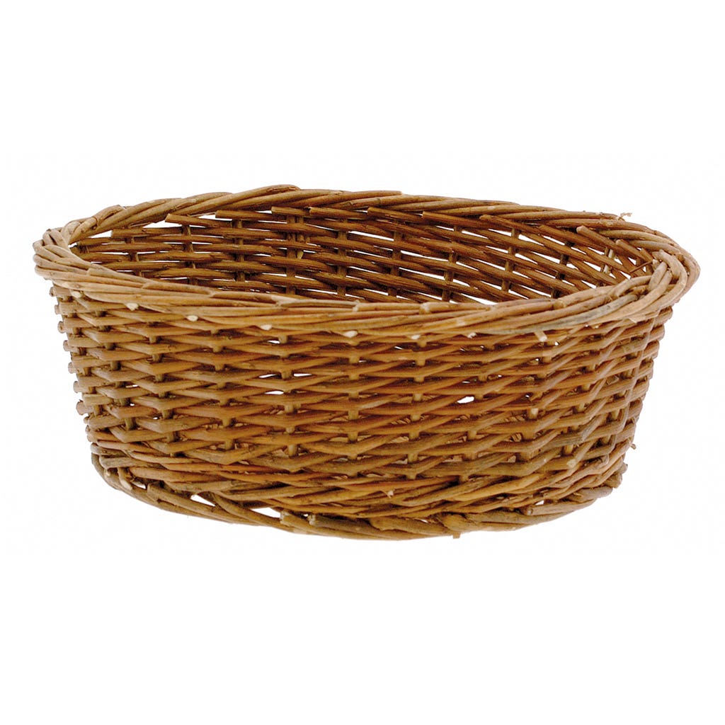 12 Round Willow Basket with Liner