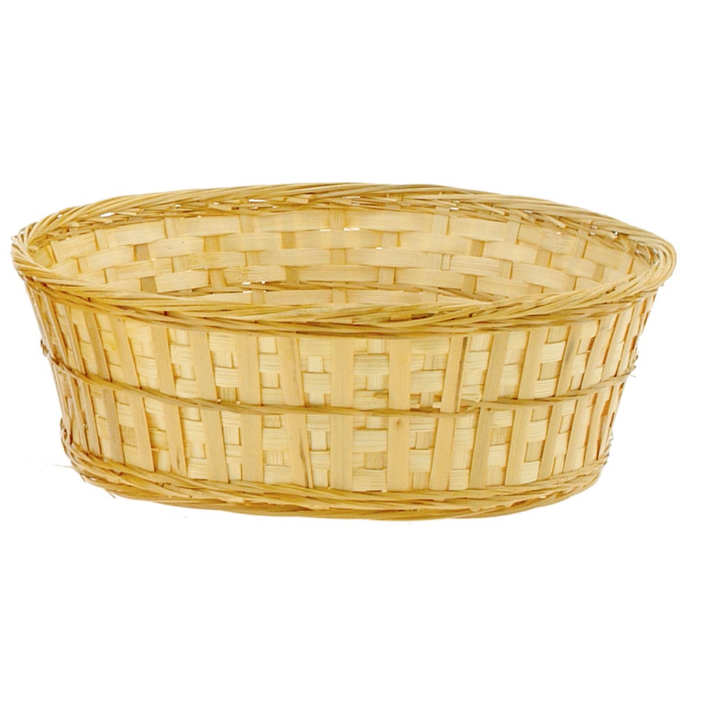 12.5 Natural and Peeled Bamboo Bowl
