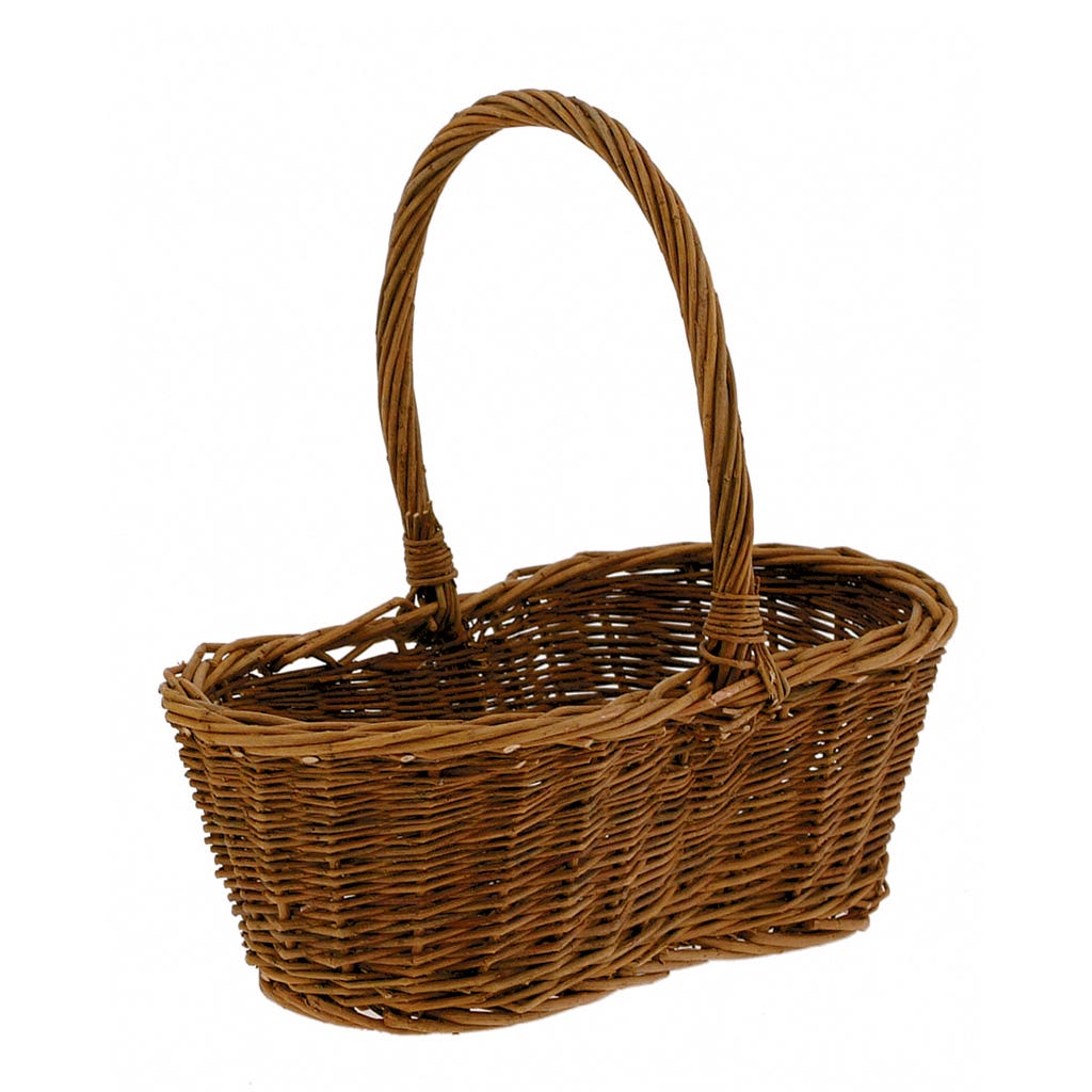 18 Unpeeled Willow Peanut Basket