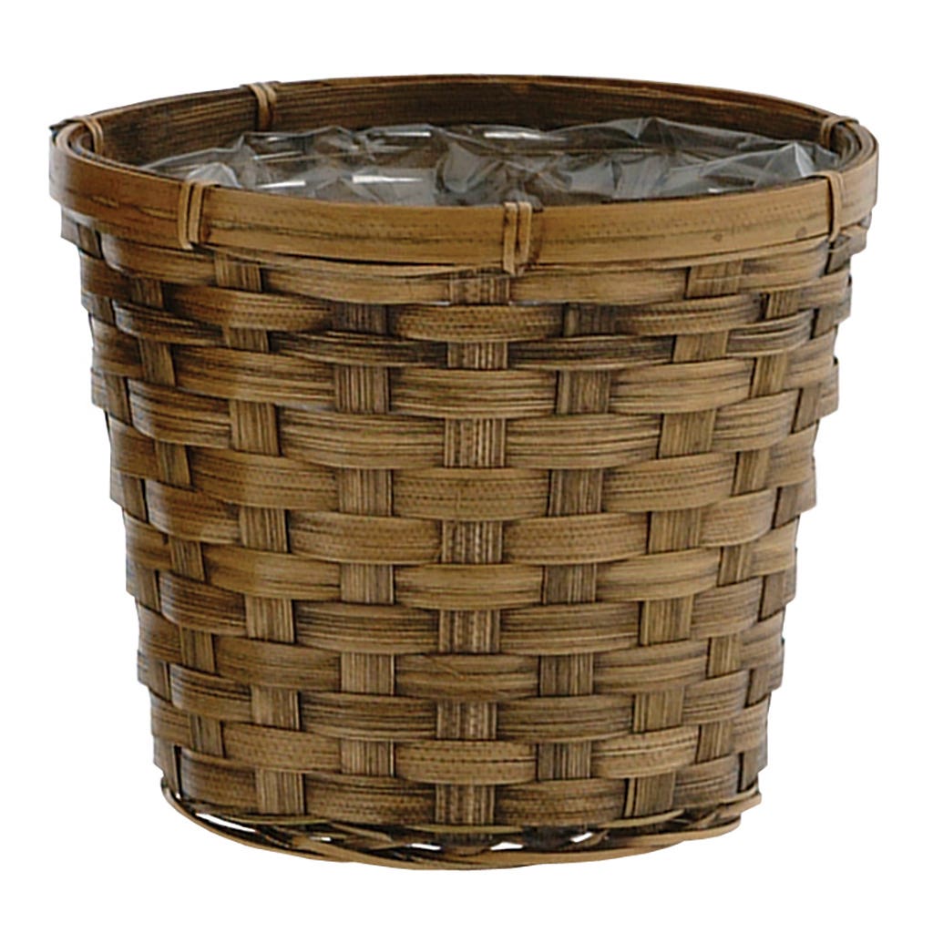 6 Round Natural Bamboo Pot Cover