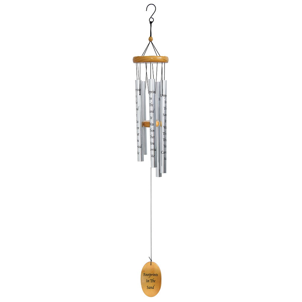 Footprints In The Sand Windchime 40