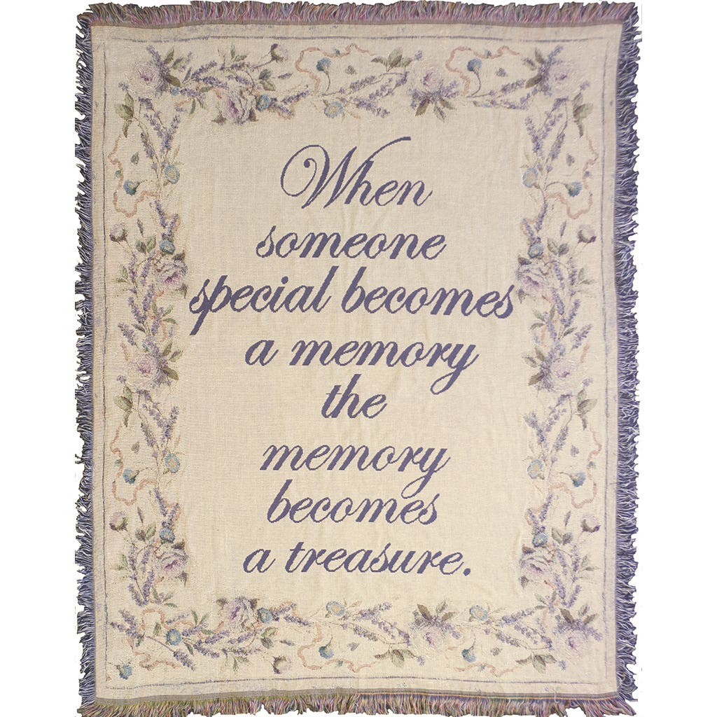 Someone Becomes Special Blanket 4 x 5'