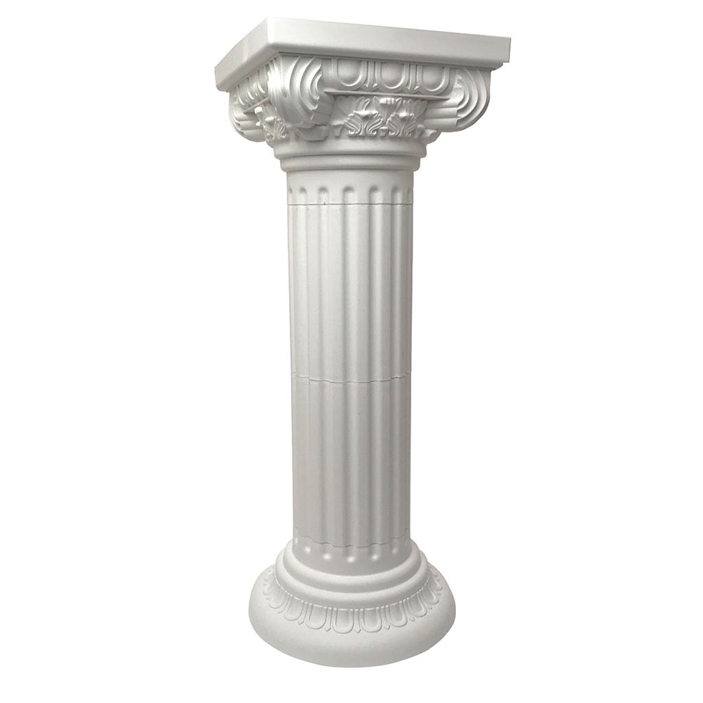 36.25 Round Adjustable Plastic Pillar