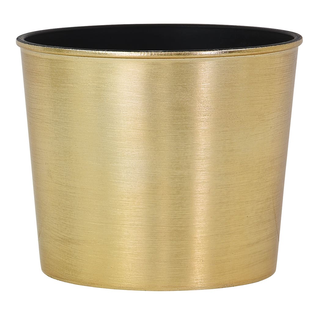 4.5 Round Brushed Gold Pot
