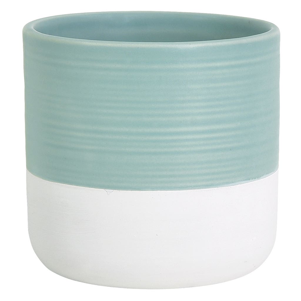 4.5 Round Ceramic Duck Egg Pot