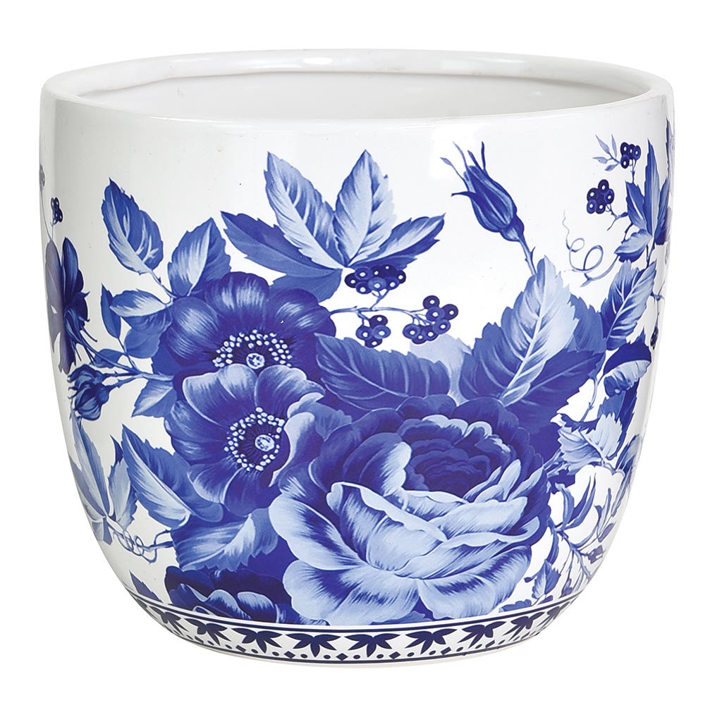 6.25 Round Ceramic Flora Pot