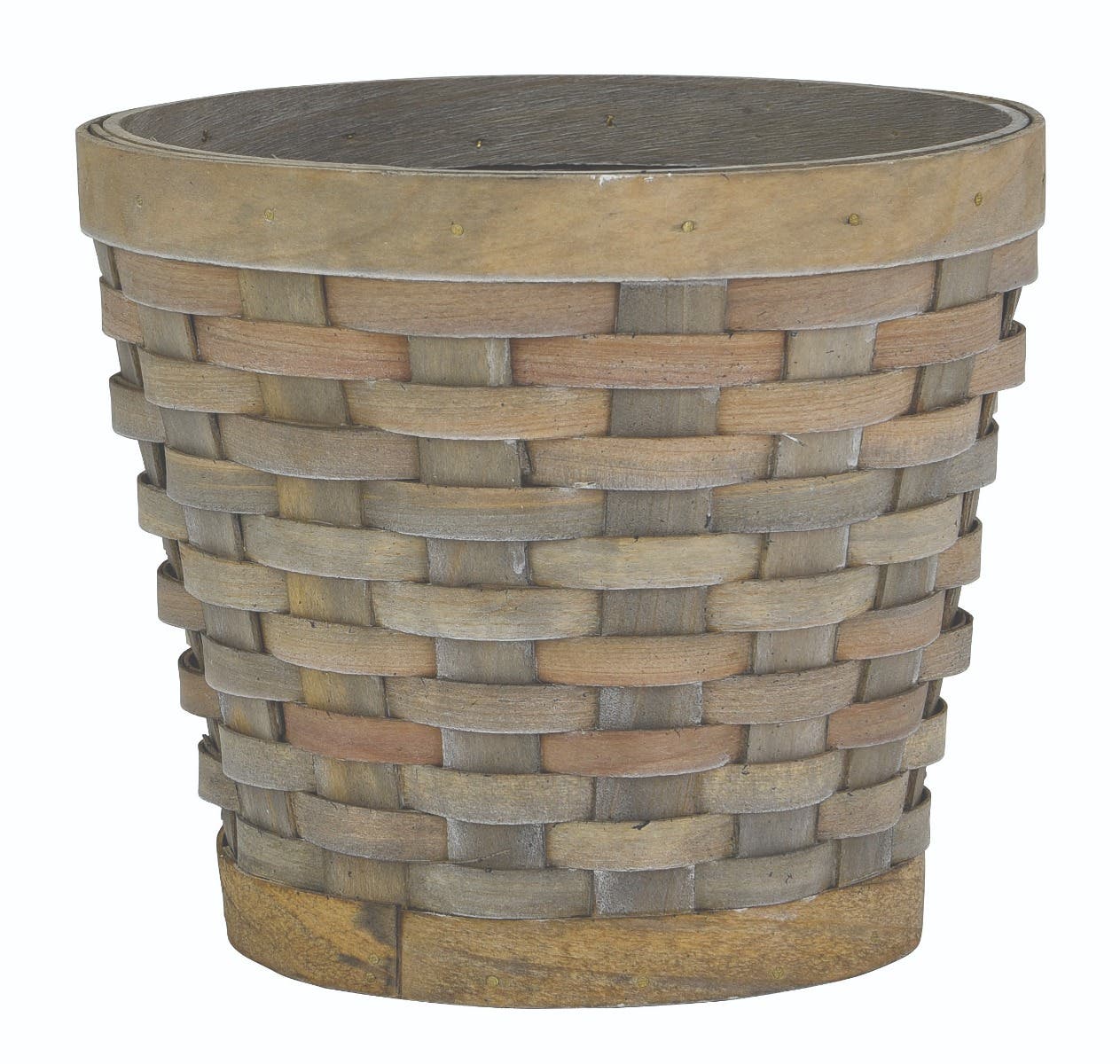 10 Round Graywash Pot Cover