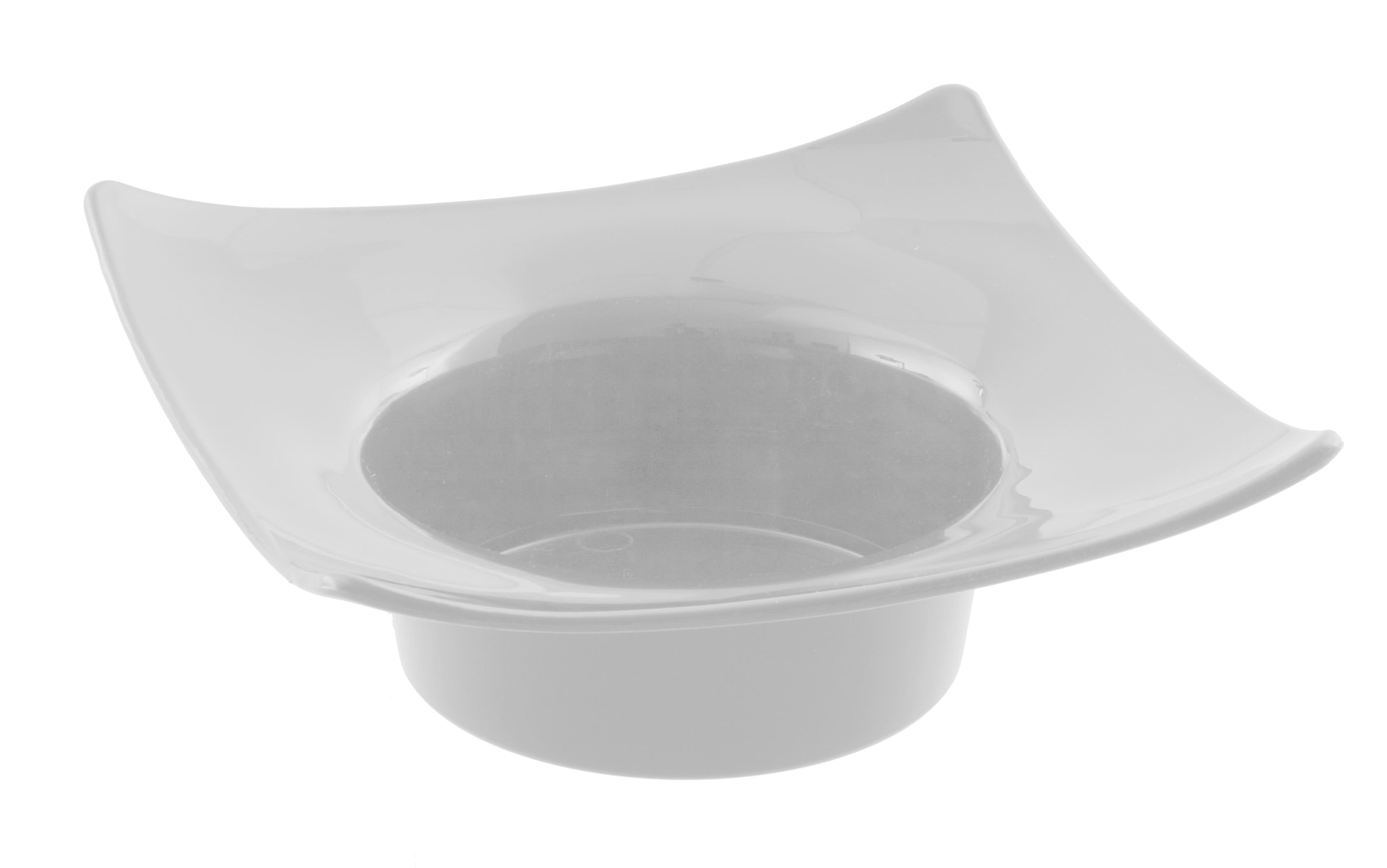 8 x 8 x 2 White Plastic Hat Planter