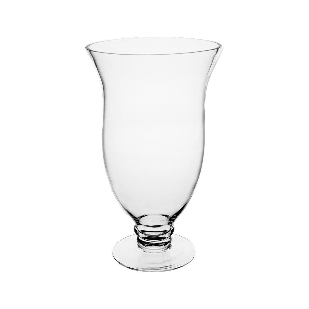 13" Mia Clear Glass Vase