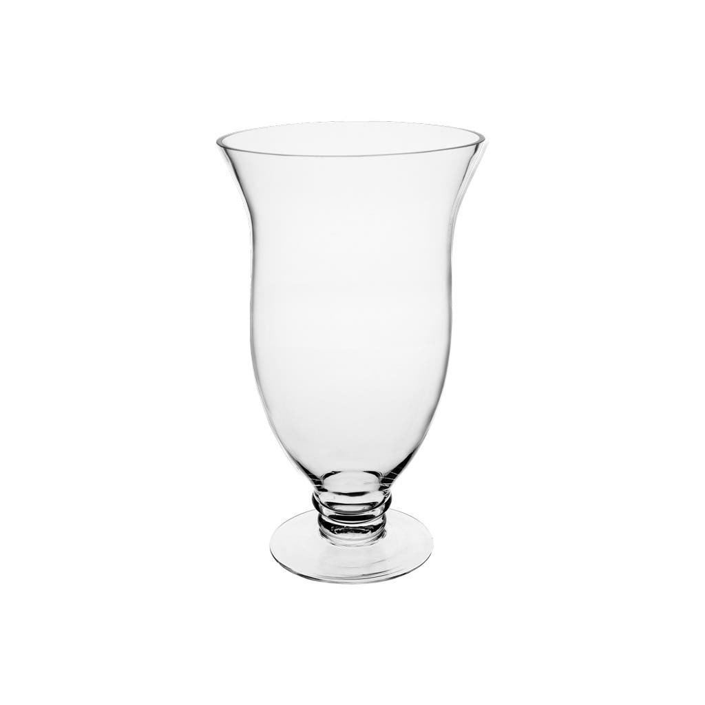 10.375 Mia Clear Glass Vases, 4-Case