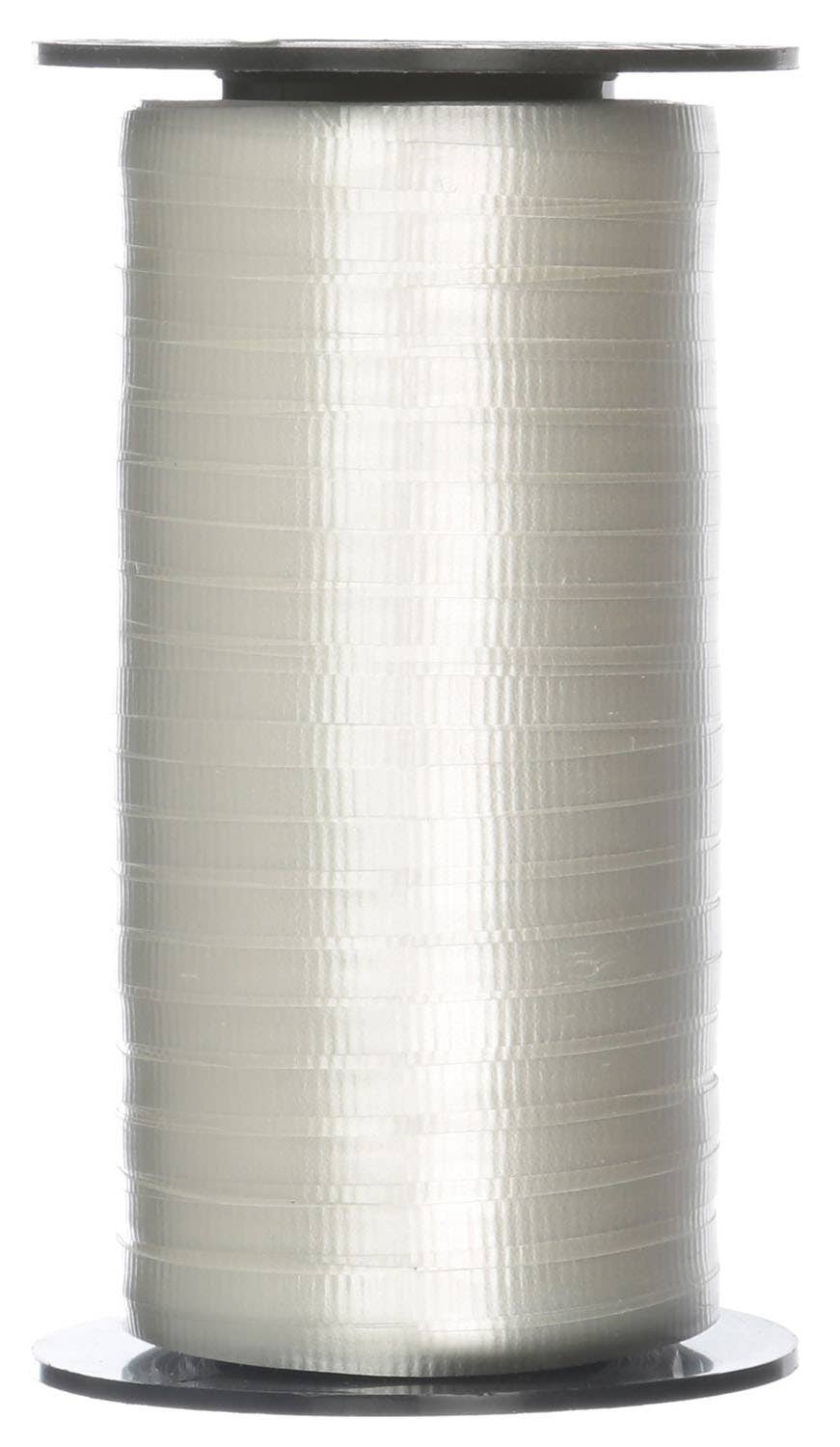 #1 White Curling Ribbon, 500-Yards