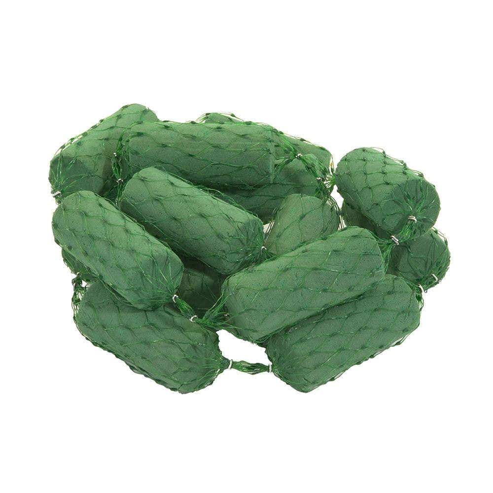 9' Green Cylinder Floral Foam Garland