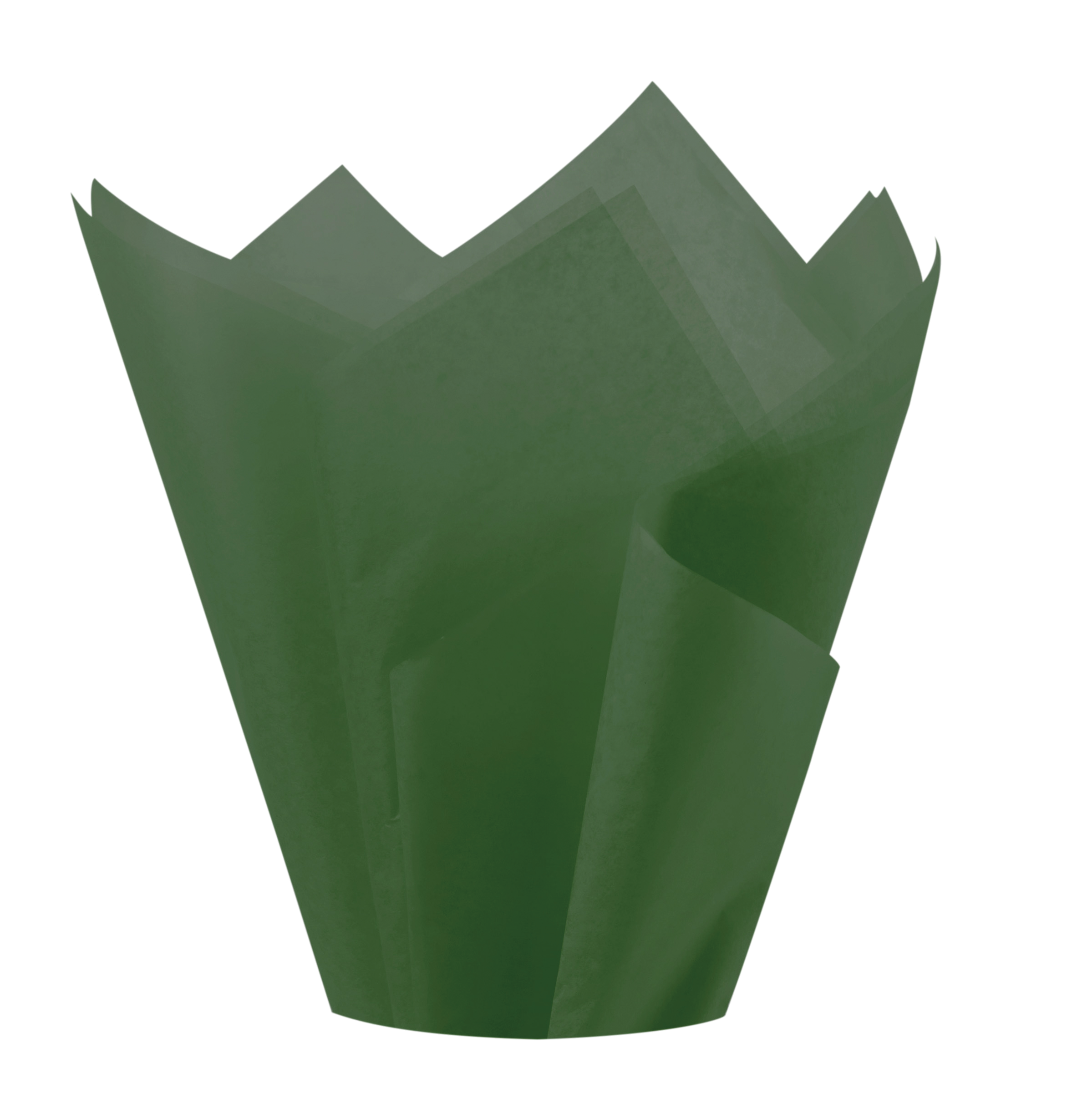 24x36 Forest Green Waxed Tissue Sheets