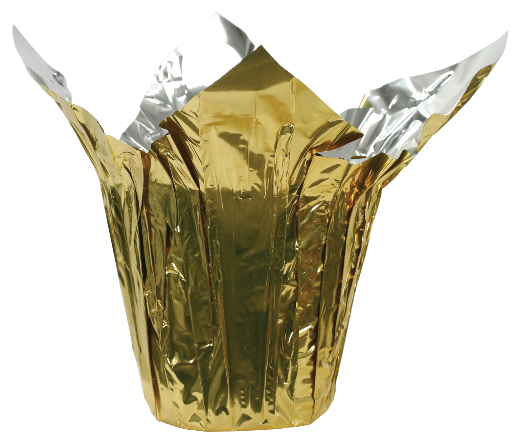 8 Metallic Gold Pot Covers, 25-Pack