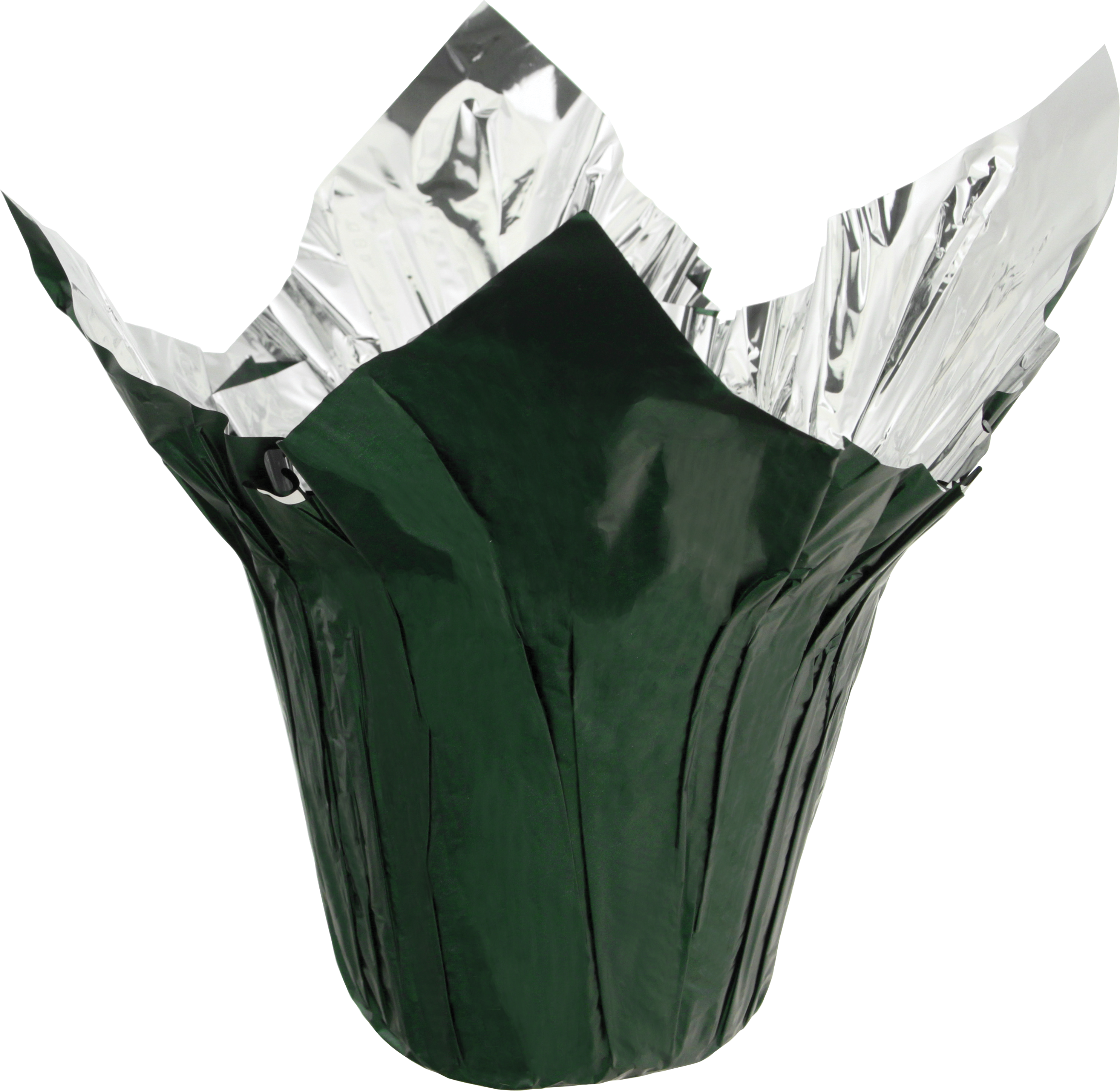 6 Metallic Moss Pot Covers, 50-Pack