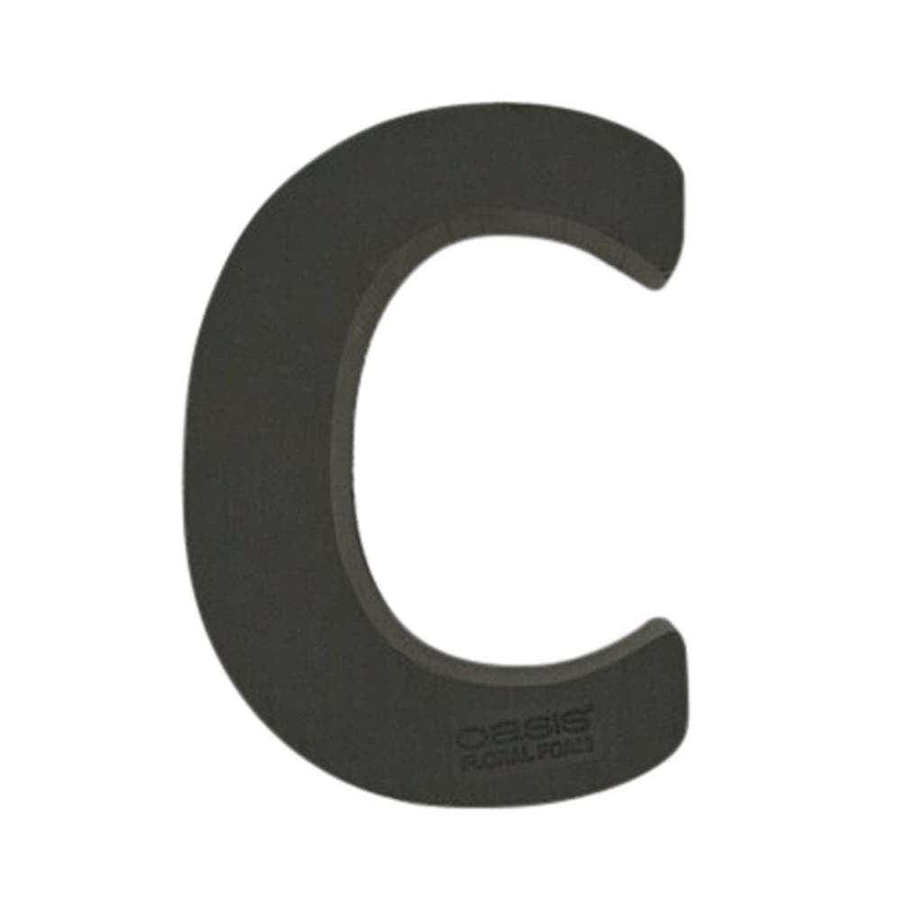 OASIS Midnight Foam Letter C, 2-Case