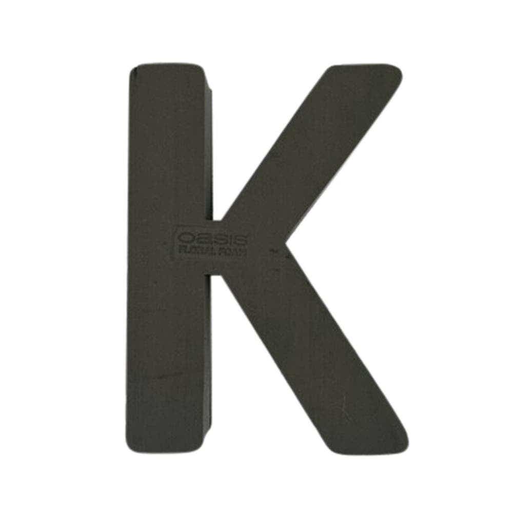 OASIS Midnight Foam Letter K, 2-Case