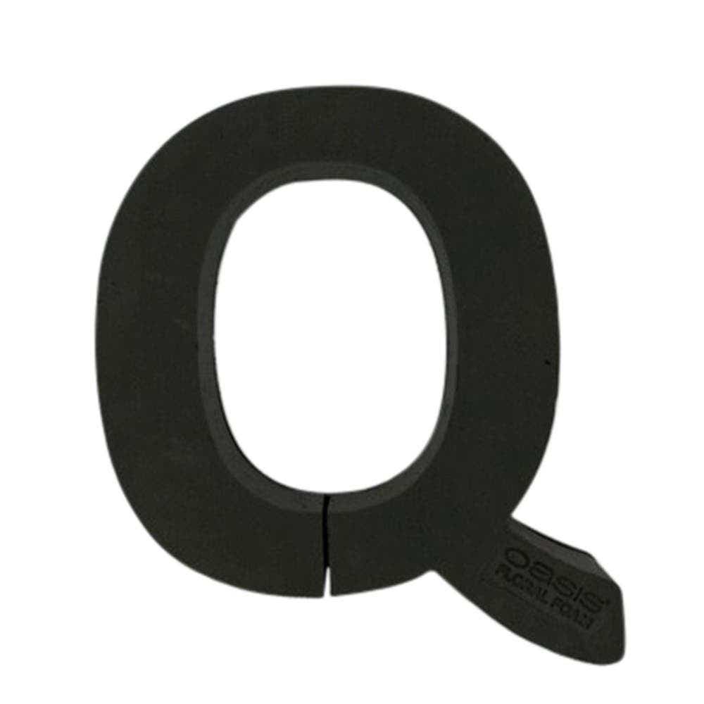 OASIS Midnight Foam Letter Q, 2-Case