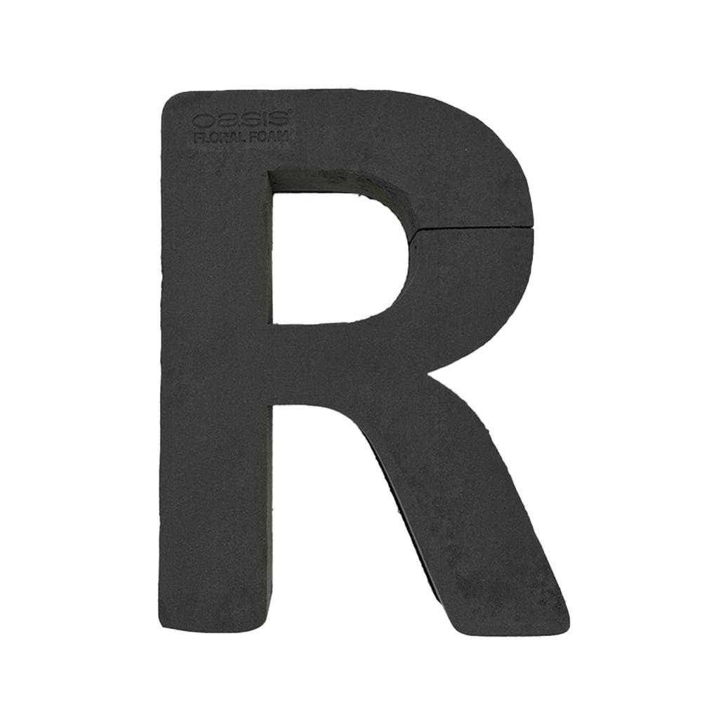 OASIS Midnight Foam Letter R, 2-Case
