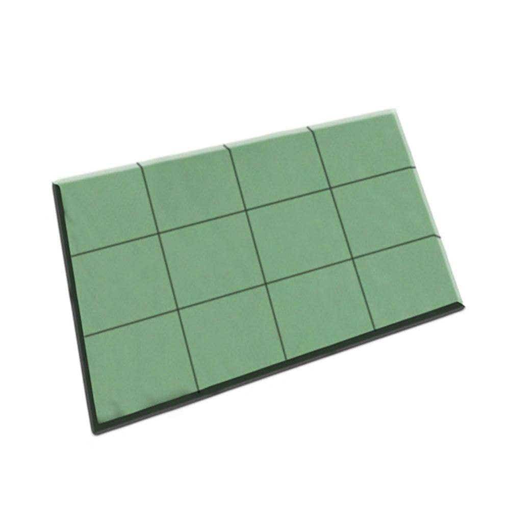 24x18x1.5 Green Floral Foam Tile