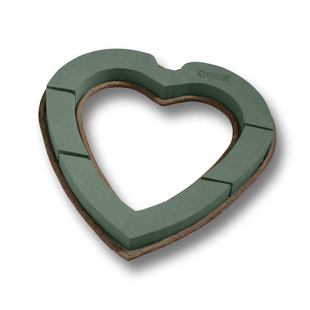 Green Mache Open Heart Foam 12, 2-Pack