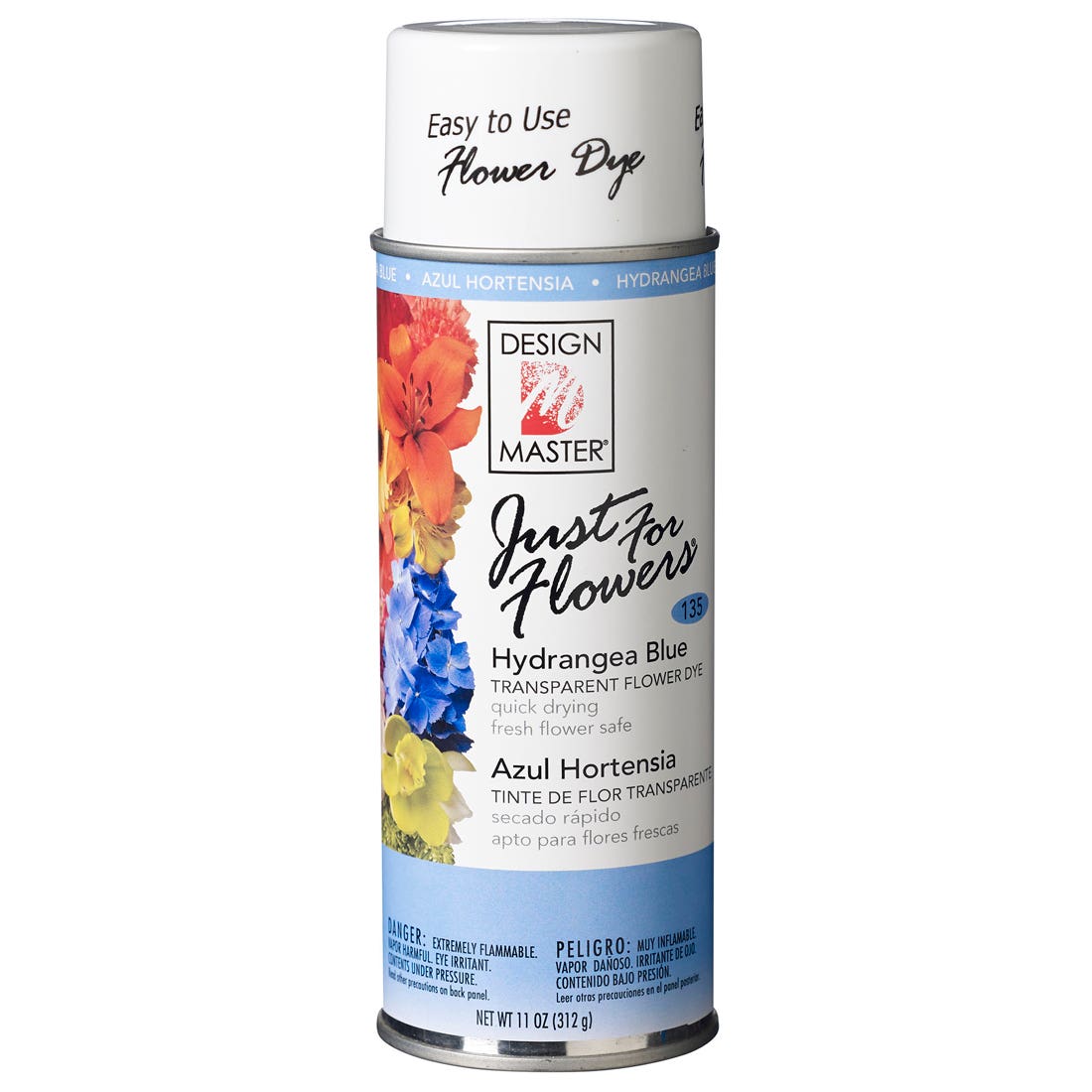 11 oz Hydrangea Blue Flower Spray Paint