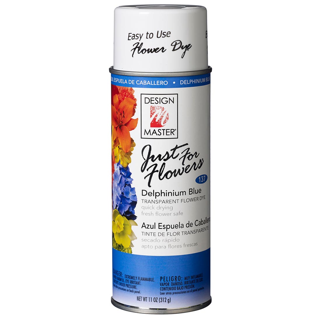 11 oz Delphinium Blue Flower Spray Paint