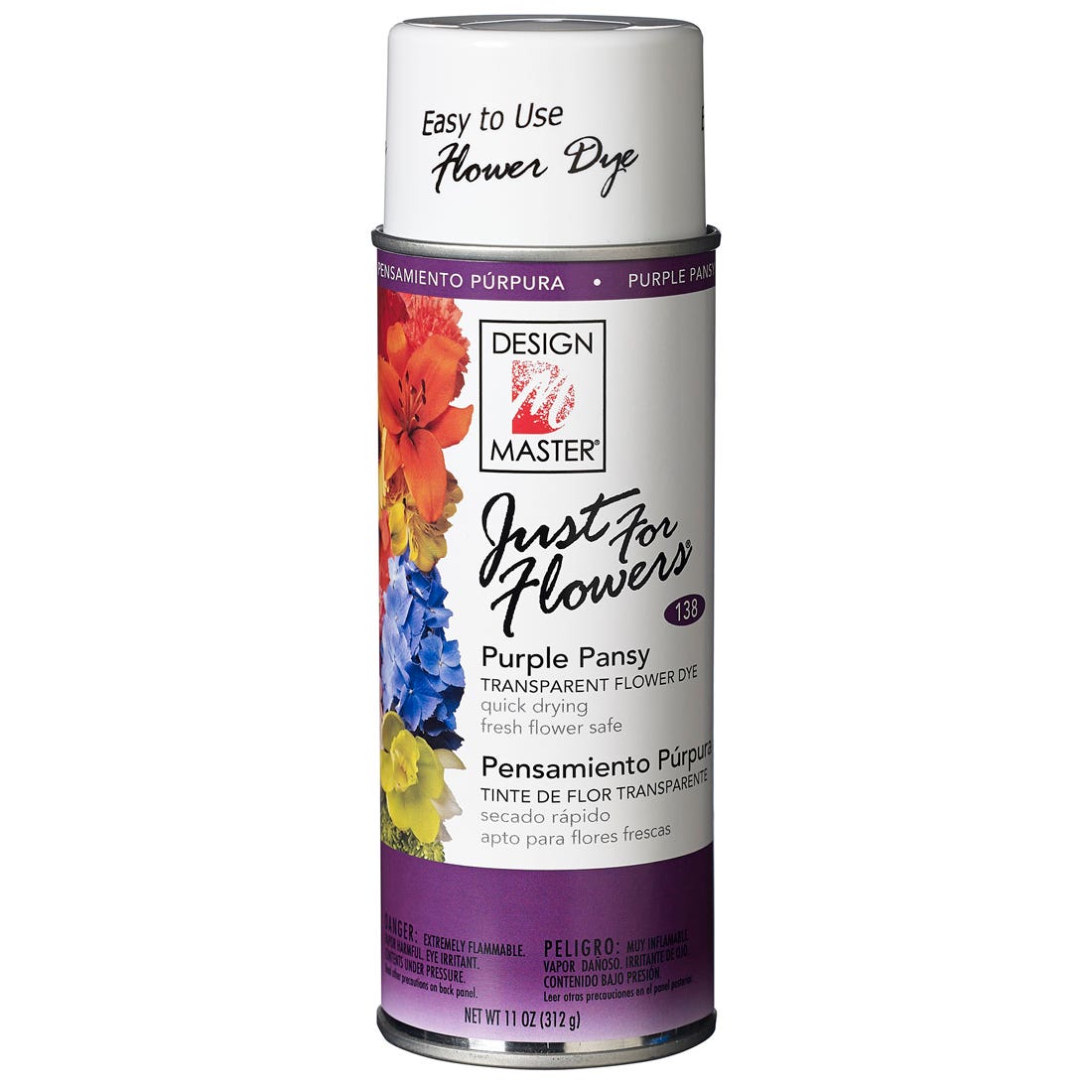 11 oz Purple Pansy Flower Spray Paint
