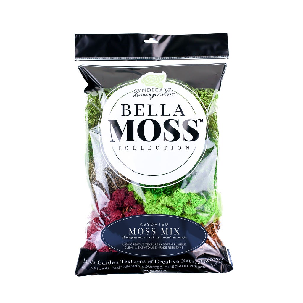 11.75 Assorted Mix Moss Bag