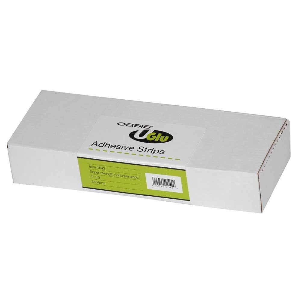 1x3 UGlu Adhesive Strips, 250-Box